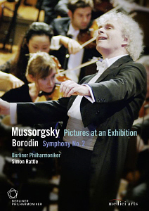 [DVD] Simon Rattle / Pictures At An Exhibition, Symphony No.2 (미개봉)