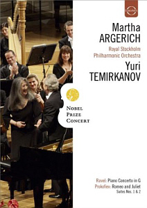 [DVD] Martha Argerich &amp; Yuri Temirkanov / Nobel Prize Concert: Ravel, Prokofiev, Shostakovich (미개봉)