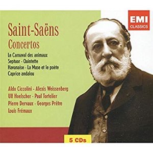 Aldo Ciccolini, Alexis Weissenberg, Paul Tortelier / Saint-Saens: Concerto (5CD, BOX SET)