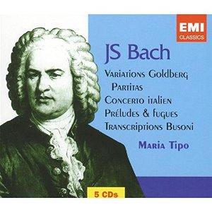 Maria Tipo / Bach: Variations Goldberg (5CD, BOX SET)