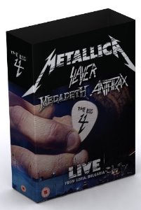 Metallica / Slayer / Megadeth / Anthrax / The Big 4: Live From Sonisphere (2DVD+5CD, LIMITED SUPER DELUXE BOX SET)