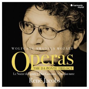Rene Jacobs / Mozart: Operas - The Da Ponte Trilogy (9CD+PDF disc 보너스, BOX SET)