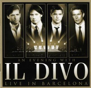 Il Divo / Evening with Il Divo: Live in Barcelona (CD+DVD, 홍보용)