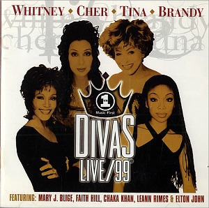 Whitney Houston, Tina Turner, Cher, Brandy / VH1 Divas Live 99 (홍보용)