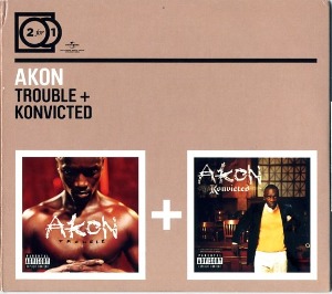 Akon / Trouble + Konvicted (2CD, DIGI-PAK)