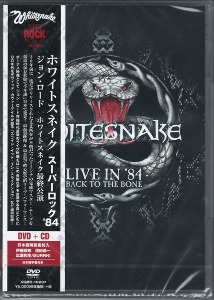 [DVD] Whitesnake / Live In &#039;84: Back To The Bone (DVD+CD)