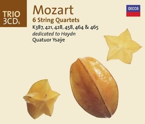 Quatuor Ysaye / Mozart: 6 String Quartets K387, K421, K428, K458, K464, K465 Dedicated To Haydn (3CD)
