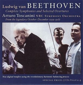 Arturo Toscanini / Beethoven: Complete Symphonies and Selected Overtures (5CD, BOX SET)