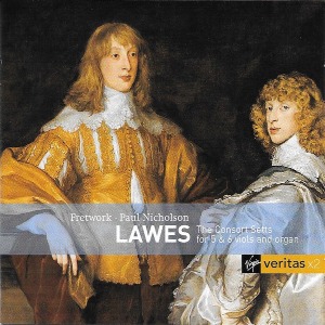 Paul Nicholson / Lawes: The Consort Setts For 5 &amp; 6 Viols And Organ (2CD)