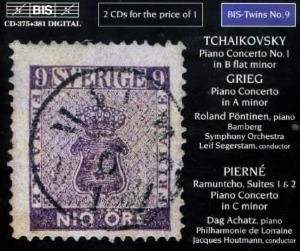 Gabriel Pierne / Tchaikovsky, Grieg: Piano Concertos, Ramuntcho Suites (2CD)
