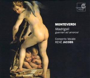 Rene Jacobs / Monteverdi : Madrigali Guerrieri Ed Amorosi Libro VIII (2CD, BOX SET)