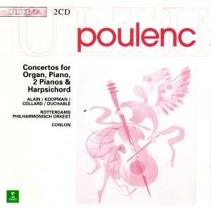James Conlon / Poulenc: Concertos For Organ, Piano, 2 Pianos &amp; Harpsichord (2CD)