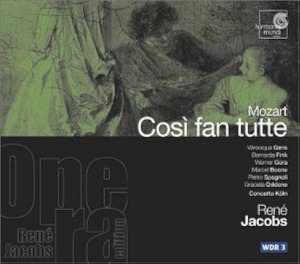 Rene Jacobs / Mozart : Cosi Fan Tutte (3CD)