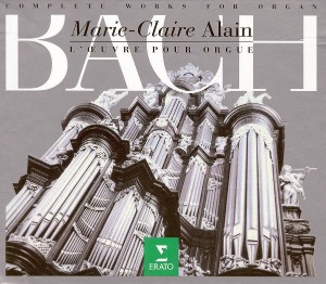 Marie-Claire Alain / Bach: Complete Works For Organ (14CD, BOX SET, 미개봉)