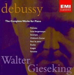 Walter Gieseking / Debussy : The Complete Works For Piano (4CD)