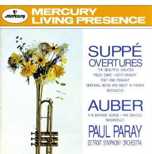 Paul Paray, Detroit Symphony Orchestra / Suppe, Auber: Overtures