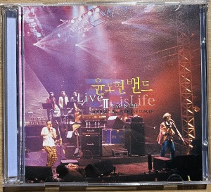 윤도현 밴드 / Live 2집/Live is Life (CD+VCD)