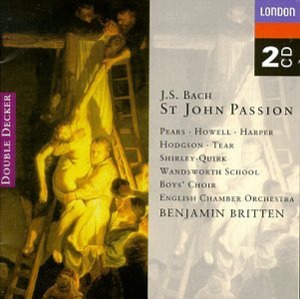 Benjamin Britten / Bach : St. John Passion, BWV 245 (2CD)