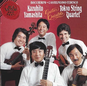 Kazuhito Yamashita, Tokyo String Quartet / Boccherini / Castelnuovo Tedesco: Guitar Quintets