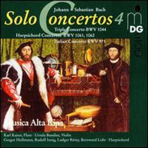 Musica Alta Ripa / Bach: Solo Concertos Vol.4