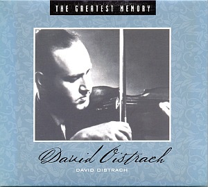 David Oistrach / The Greatest Memory (2CD, DIGI-PAK)