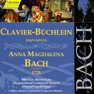 Sibylla Rubens, Michael Behringer / Bach : Clavier Book for Anna Magdalena Bach 1725 (2CD)