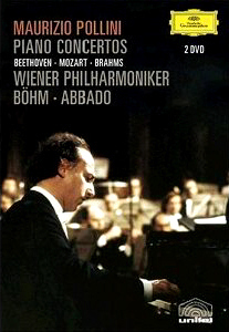 [DVD] Maurizio Pollini / Claudio Abbado / Karl Bohm / Beethoven, Mozart, Brahms: Piano Concertos (2DVD)