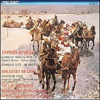Vaclav Neumann / Dvorak, Brahms &quot;Slawische &amp; Ungarische Tanze&quot; (2CD, 미개봉)