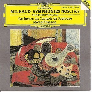 Michel Plasson / Milhaud: Symphonies 1 &amp; 2 (미개봉)