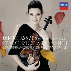 Janine Jansen / Mendelssohn: Violin Concerto Op.64 &amp; Bruch: Violin Concerto No.1, Romance for Viola and Orchestra Op.85 (미개봉)