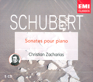 Christian Zacharias / Schubert: Piano Sonatas (5CD, 미개봉)
