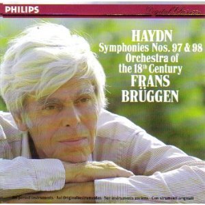 Frans Bruggen / Haydn: Symphony No.97, No.98 (미개봉)