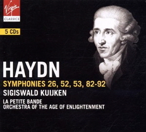 Sigiswald Kuijken / Haydn: Symphonies Nos.26, 52, 53, 82-92 (5CD, BOX SET)
