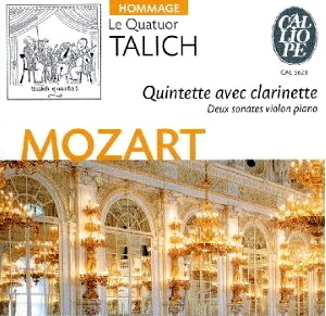 Talich Quartet / Mozart: Clarinet Quintet K.581, Violin Sonata K.481, K.376