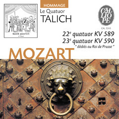 Talich Quartet / Mozart: String Quartet No.22 K.589, No.23 K.590