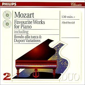 Alfred Brendel / Mozart: Favourite Works For Piano (2CD)