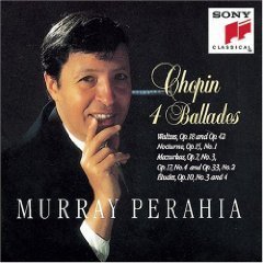 Murray Perahia / Chopin: 4 Ballades, Waltz, Nocturne, Mazurkas, Etudes