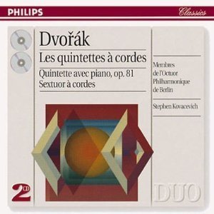 Berlin Philharmonic Octet, Stephen Kovacevich / Dvorak: String Quintet Op.1, Op.77, Op.97, String Sextet Op.48, Piano Quintet Op.81 (2CD)
