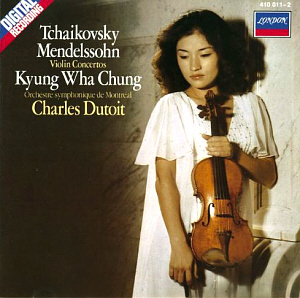 정경화 &amp; Charles Dutoit / Tchaikovsky, Mendelssohn: Violin Concertos (미개봉)