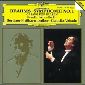 Claudio Abbado / Brahms: Symphony No.1 in C minor, Op.68 (미개봉)