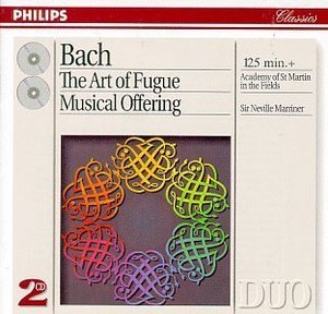 Neville Marriner / Bach: The Art of Fugue BWV1080, Musical Offering BWV1079 (2CD)