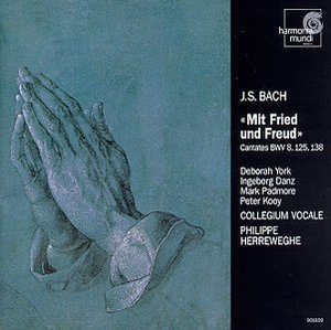Philippe Herreweghe / Bach: &#039;Mit Fried Und Freud&#039; Cantates BWV8, 125, 138