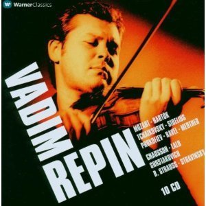 Vadim Repin / Vadim Repin plays Mozart, Bartok, Tchaikovsky and others (10CD, BOX SET)
