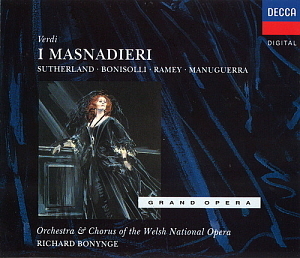 Samuel Ramey, Franco Bonisolli, Richard Bonynge / Verdi: I Masnadieri (2CD)