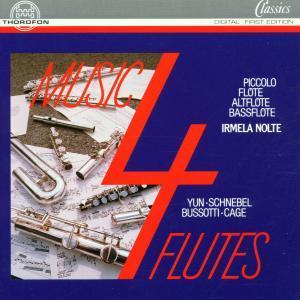 Irmela Nolte / 윤이상, Schnebel, Bussotti, Cage: Music 4 Flutes