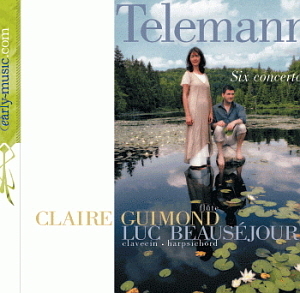 Claire Guimond, Luc Beausejour / Telemann : 6 Concertos