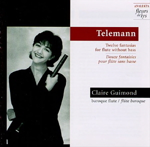 Claire Guimond / Telemann: Twelve Fantasias For Flute