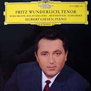 Fritz Wunderlich, Hubert Giesen / Schumann, Schubert, Beethoven: Dichterliebe Op.48, Lieder  