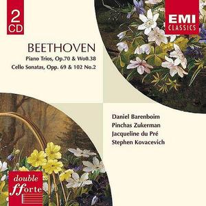 Daniel Barenboim / Pinchas Zukerman / Jacqueline Du Pre / Beethoven: Pianos Trios Nos.4-5, Cello Sonatas Nos.3 &amp; 5 (2CD)