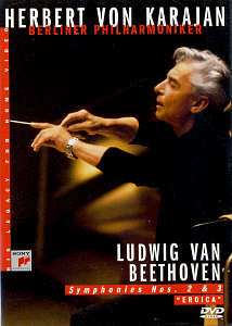 [DVD] Herbert Von Karajan / Beethoven: Symphonies No.2 &amp; 3 &#039;Eroica&#039;